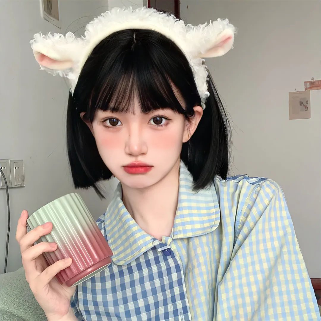 当他们认真编织时